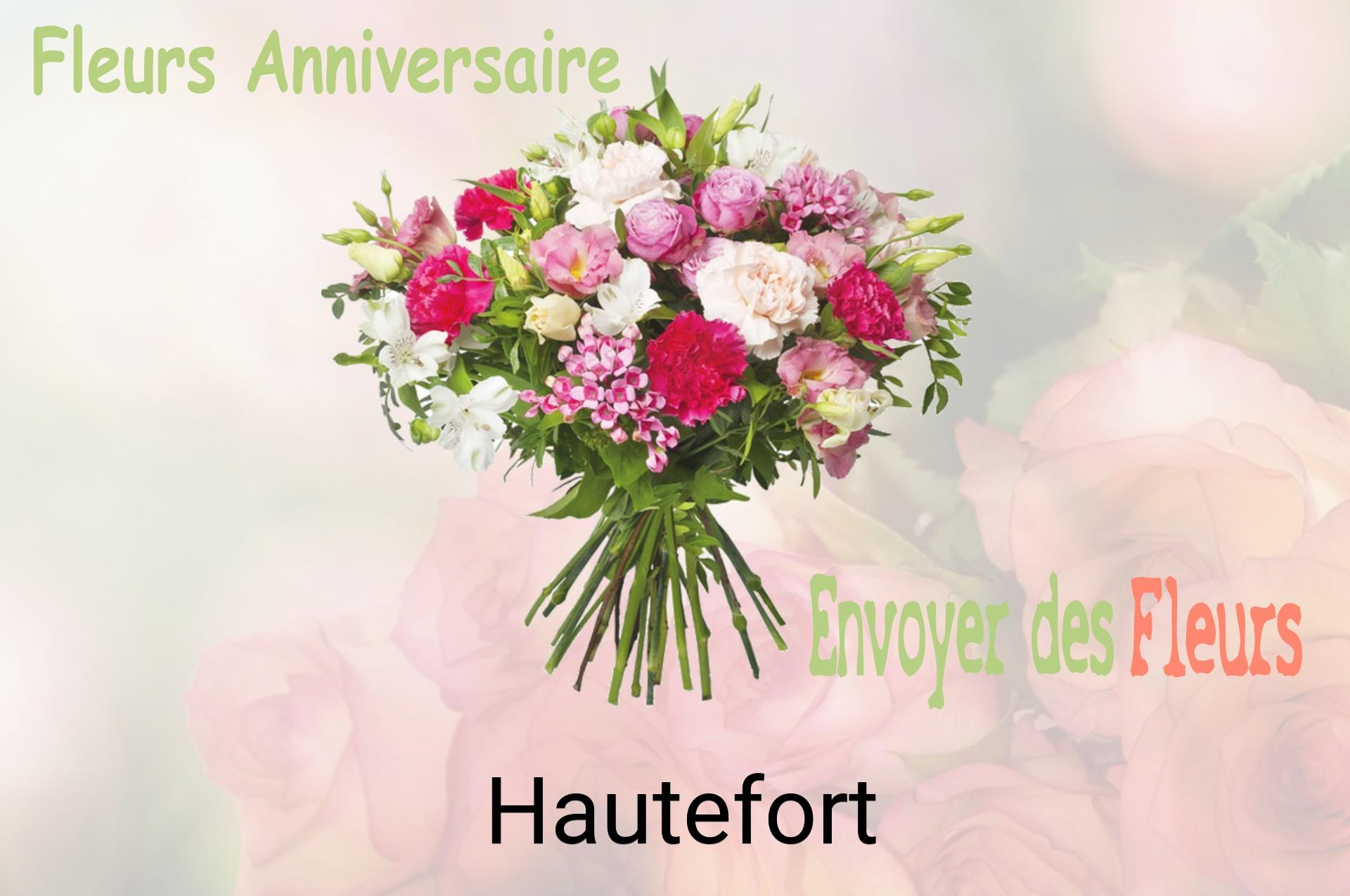 Bouquet de fleurs d’anniversaire livré à Hautefort